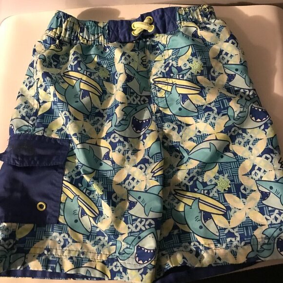 UV Skinz Other - UV Skinz swim trunks Size 5 shorts. Blue sharks UV Protection 50+ sunwear